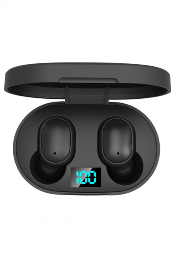 Tws E6s Çift Mikrofonlu Kablosuz Bluetooth Kulaklık 5.0 Dijital Göstergeli ürün görseli 1