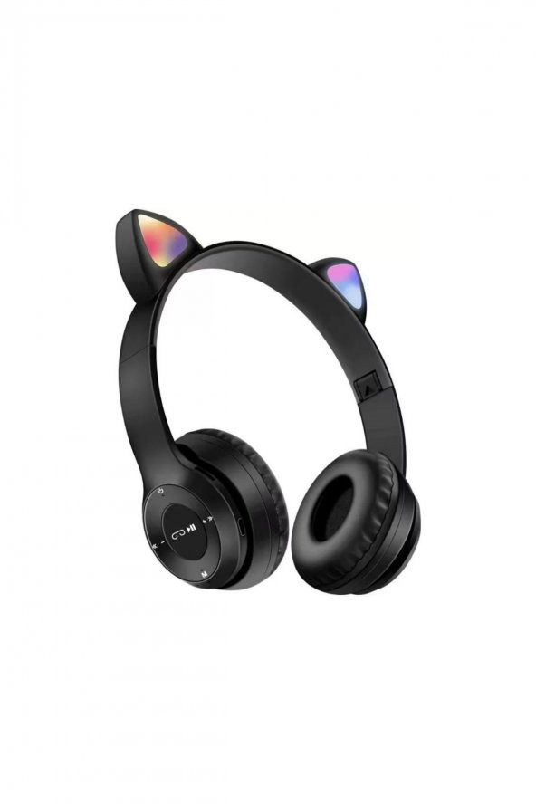 BLUE İNTER Int P47m Bluetooth Cat Kablosuz Kulaküstü Katlanabilir Kedi Kulaklık ürün görseli 1