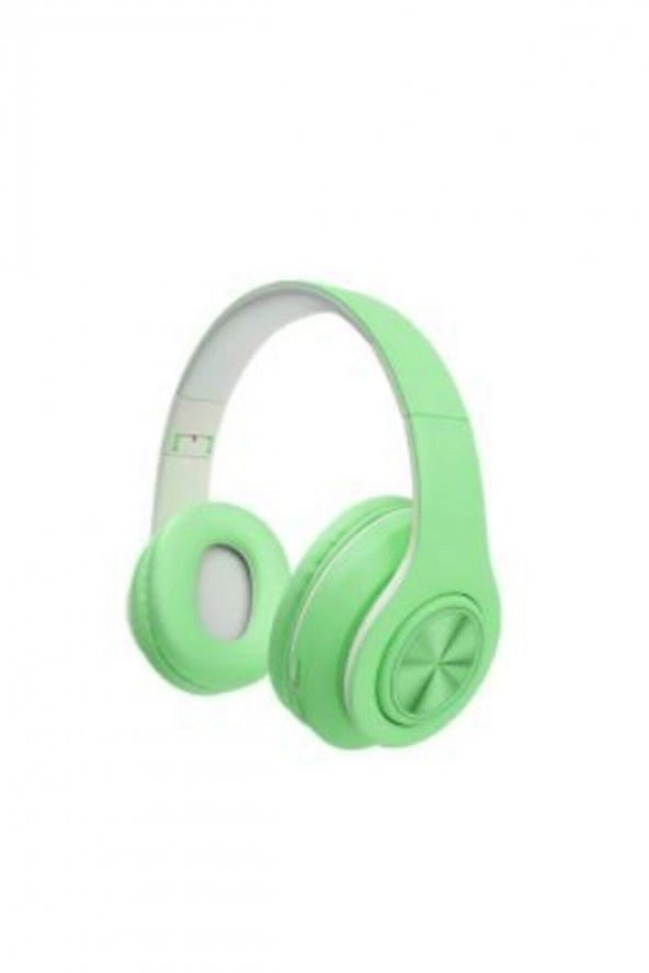 CosmoVEGA Macaron Yeşil Bluetooth Kablosuz Stereo Kulaklık - Resim 3