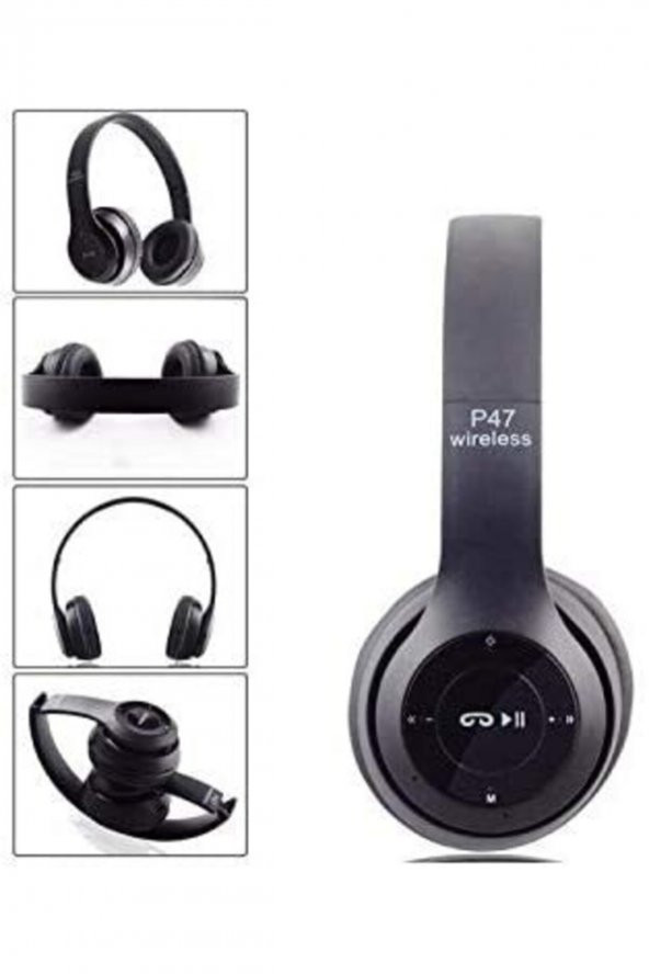 BLUE İNTER P47 Wıreless 5.0 Bluetooth Kablosuz Kulaklık ürün görseli 1