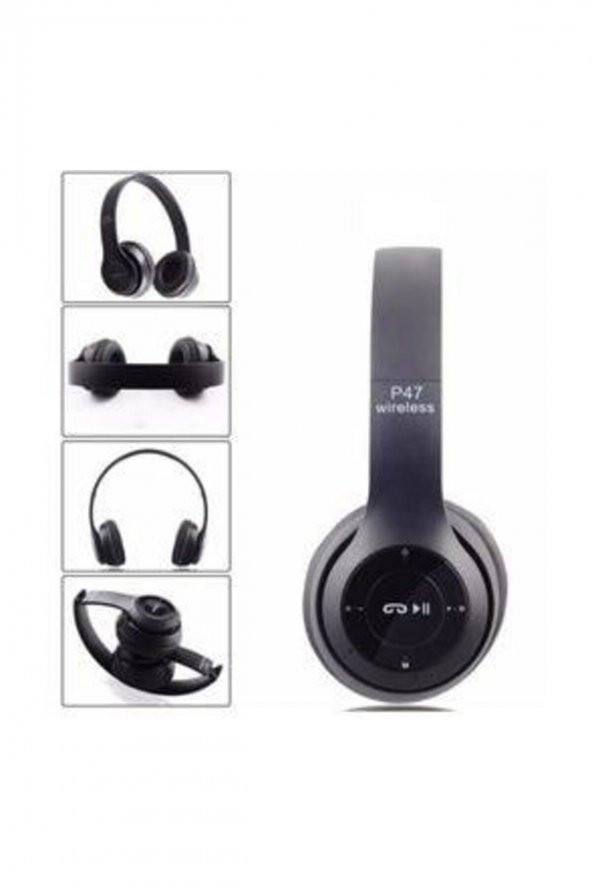 BLUE İNTER P47 5.0+edr Wireless Headphones Bluetooth Kulaklık ürün görseli 1