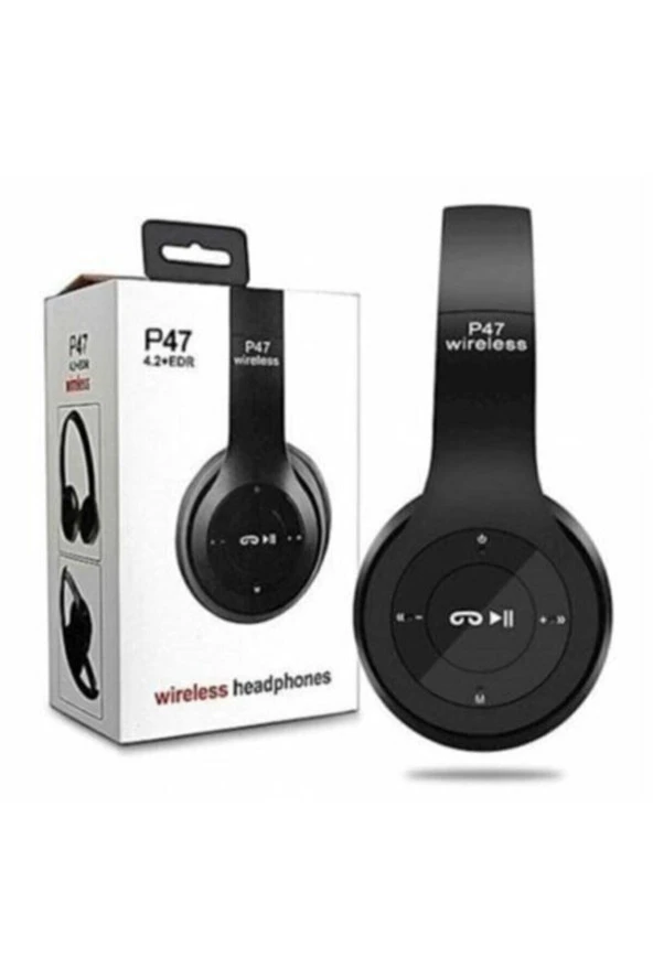 P47 Bluetooth Kablosuz Kulaklık - Resim 2