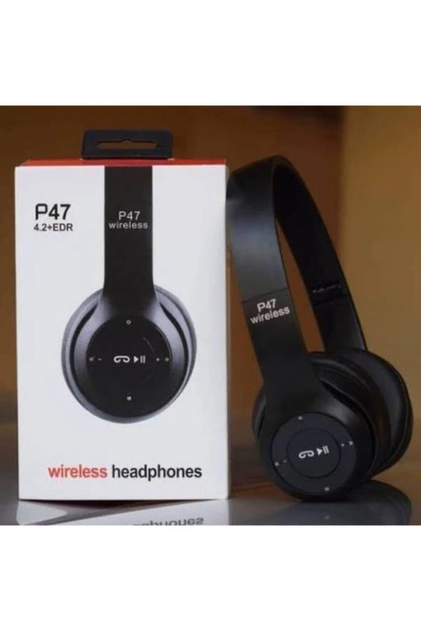 Universal Torima P47 Kablosuz Uyumlu Bluetooth Kulak Üstü Kulaklık Extra Bass Wireless ürün görseli 1
