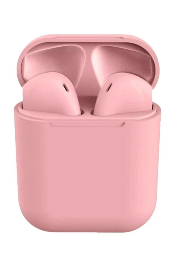 POLYGOLD Pembe Tws I12 Tws Ios Android Universal Hd Ses Kalitesi Bluetooth Kulaklık ürün görseli 1