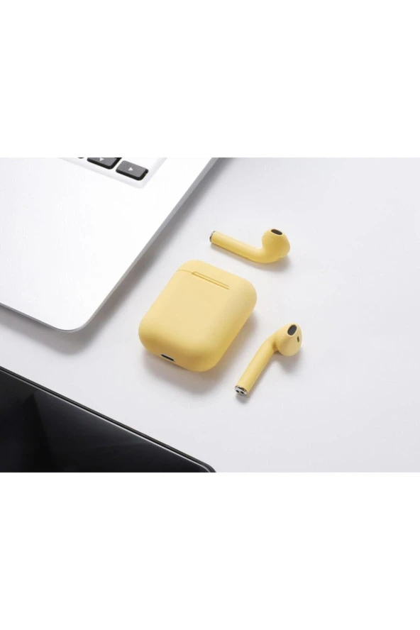 Retro Aksesuar I12 Bluetooth 5.0 Kulaklık - Resim 2