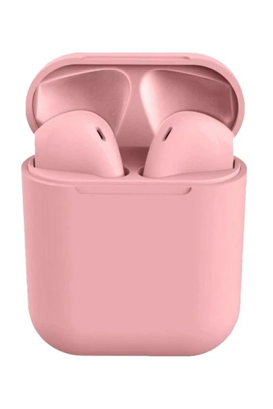 hesaplısıburda I12 Tws Bluetooth Kablosuz Kulaklık Pembe ürün görseli 1