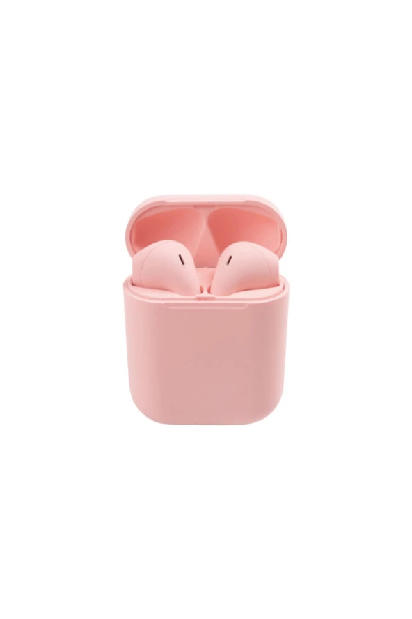 Penguen Tws I12 Pembe Iphone Android Universal Bluetooth Hd Ses Kalitesi Kulaklık ürün görseli 1
