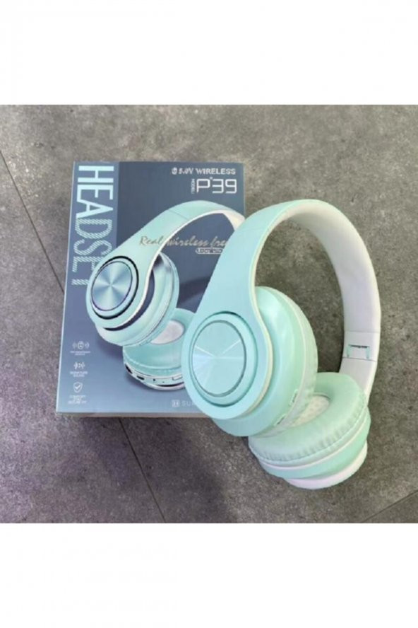 PNG Headset P39 Kulak Üstü Wireless Kulaklık ürün görseli 1