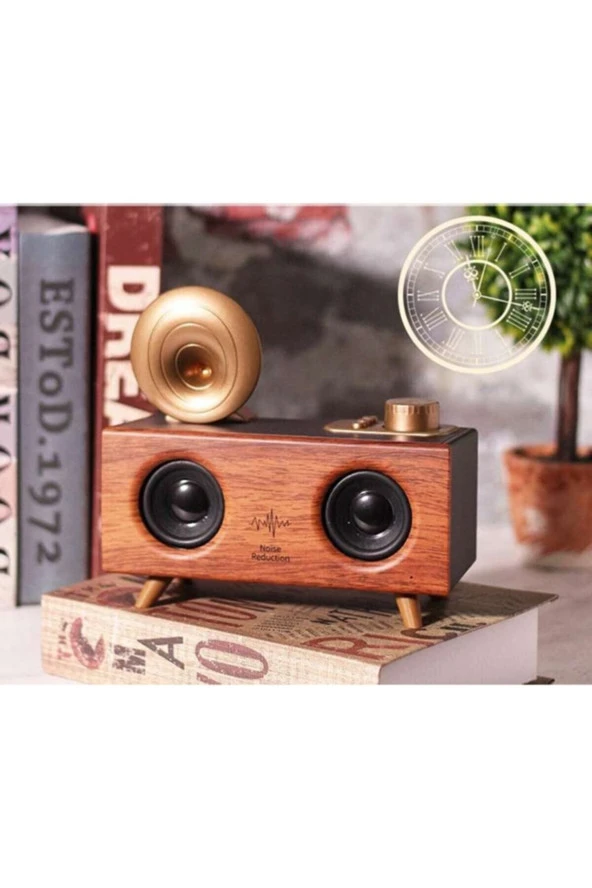 AbaTech Music Apollo Retro Nostaljik Bluetooth Fm Radyo Usb/sd/mp3 ürün görseli 1