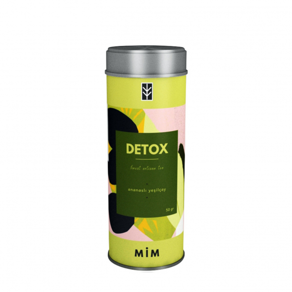 Mim and More Detox Tea - Ananaslı Yeşil Çay ürün görseli 1