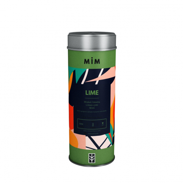 Mim and More Lime Tea - Misket Limonlu Bitki Çayı - Resim 2