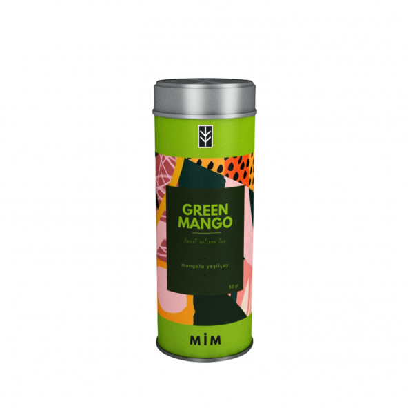 Mim and More Green Mango Tea - Mangolu Yeşil Çay ürün görseli 1