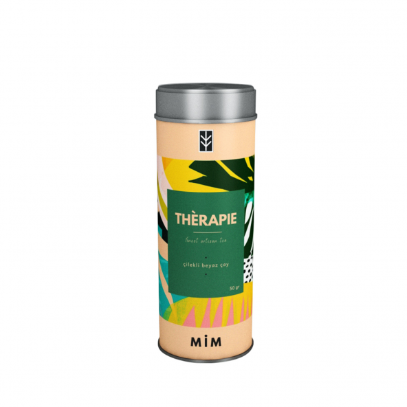 Mim and More Therapie Tea - Çilekli Beyaz Çay ürün görseli 1