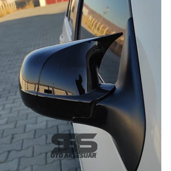 Vw Bora Yarasa Ayna Kapağı Batman Ayna Kapak Sağ Ayna Küçük Piano Black Parlak Siyah Bora Ayna bora ayna kapak ürün görseli 1