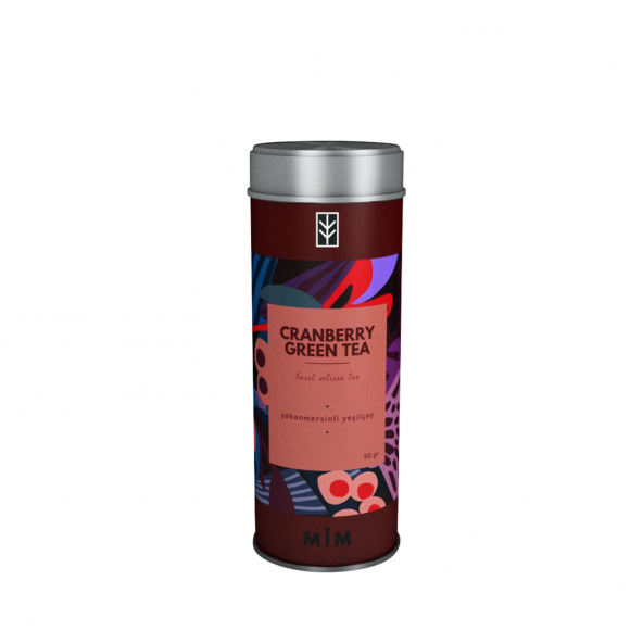 Mim and More Cranberry Green Tea - Yaban Mersinli Yeşil Çay ürün görseli 1