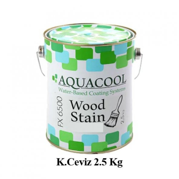 Aquacool Su Bazlı Dış Mekan Verniği K.Ceviz 2.5 Kg ürün görseli 1