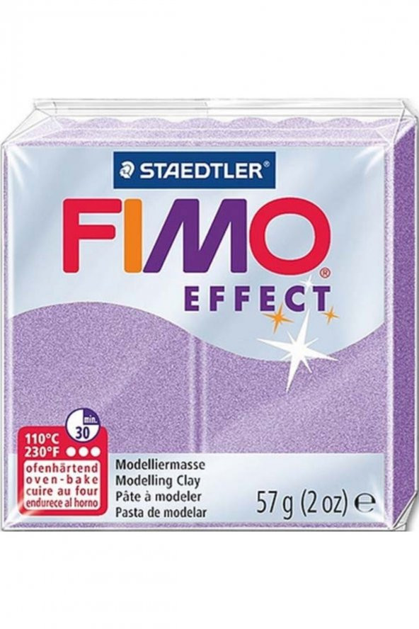 Fimo Effect Polimer Kil 57gr. Pearl Lilac Sedefli Leylak ürün görseli 1