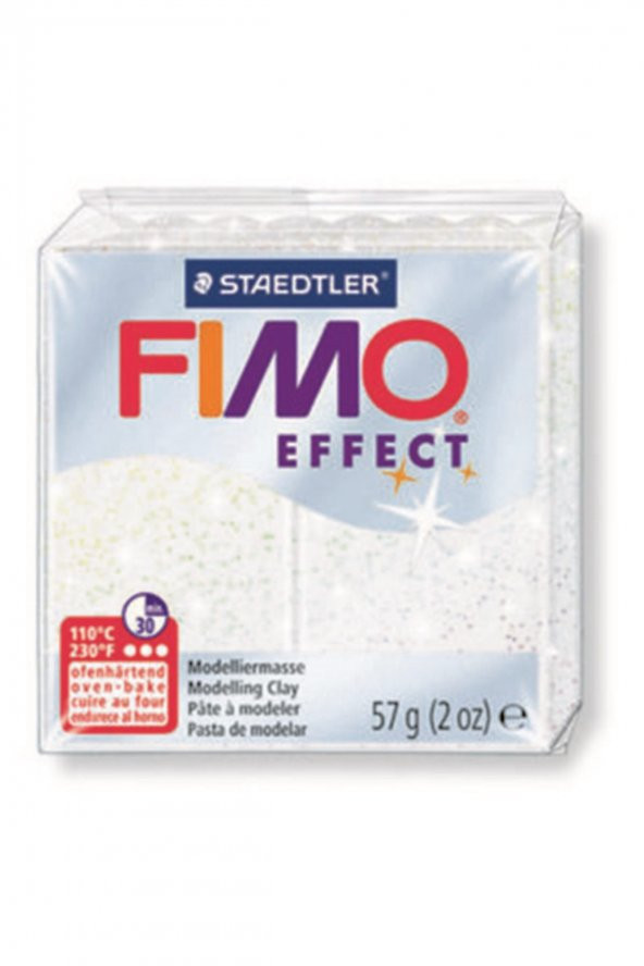 Fimo Effect Polimer Kil 57gr. Blanc White ürün görseli 1