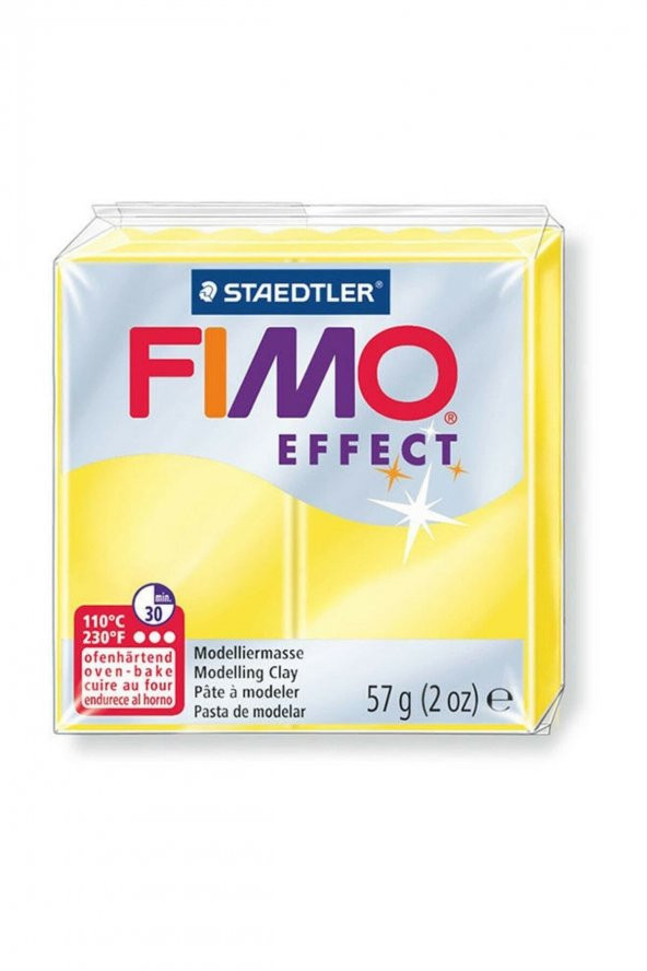 Fimo Effect Polimer Kil 57gr. Yellow Jaune ürün görseli 1