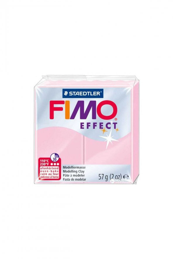 Fimo Effect Polimer Kil 205 Rose (Pastel) ürün görseli 1