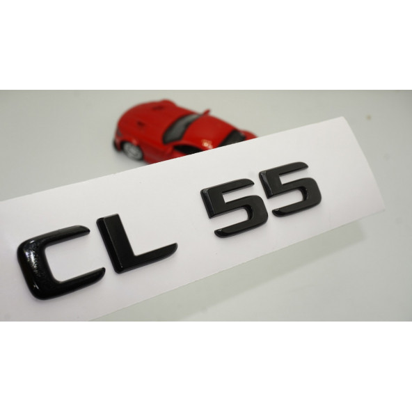 CL 55 Bagaj Parlak Siyah ABS 3M 3D Yazı Logo ürün görseli 1