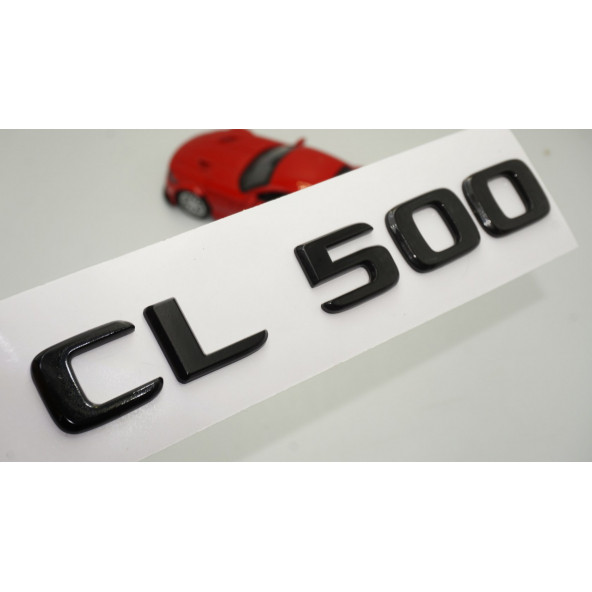 CL 500 Bagaj Parlak Siyah ABS 3M 3D Yazı Logo ürün görseli 1
