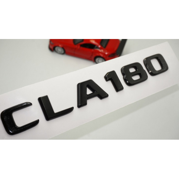 CLA 180 Bagaj Parlak Siyah ABS 3M 3D Yazı Logo ürün görseli 1