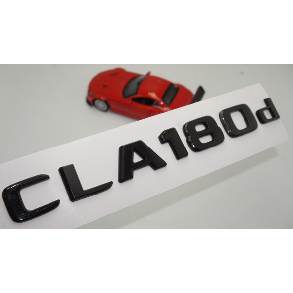 CLA 180d Bagaj Parlak Siyah ABS 3M 3D Yazı Logo ürün görseli 1