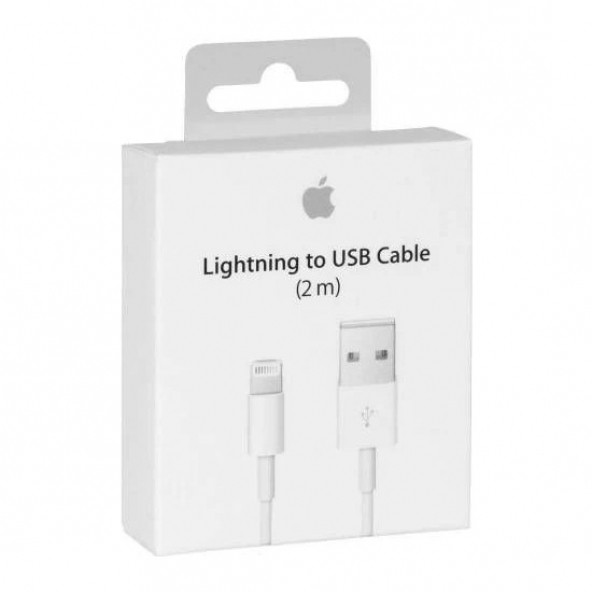 Apple Iphone Uyumlu Hızlı Şarj Aleti Kablosu 2m Lightning To USB Cable ürün görseli 1