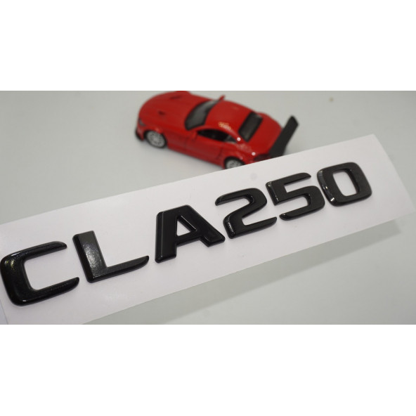 CLA 250 Bagaj Parlak Siyah ABS 3M 3D Yazı Logo ürün görseli 1