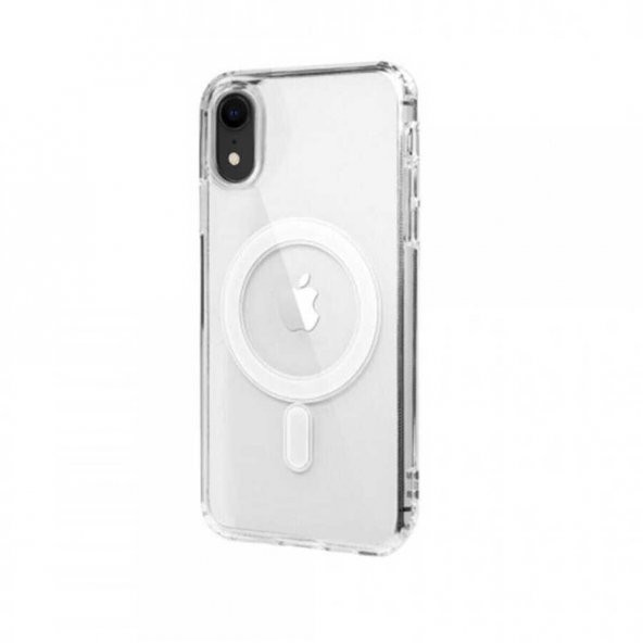Apple iPhone XR 6.1 Kılıf Wireless Şarj Destekli Manyetik Kapak ürün görseli 1