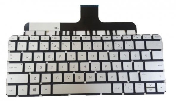 Hp Envy 13-ab 13T-AB Serisi Notebook Klavyesi (Gri TR) ışıklı ürün görseli 1