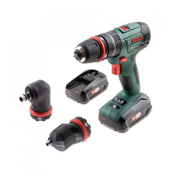 Bosch Advanced Impact 18 Vidalama (1.5Ah Çift Akü + 3 Adaptör) 0.603.9A3.401 ürün görseli 1
