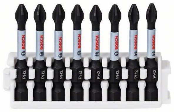 BOSCH ImpactC Vidalama Ucu PH2*50mm 8´li 2.608.522.330 ürün görseli 1