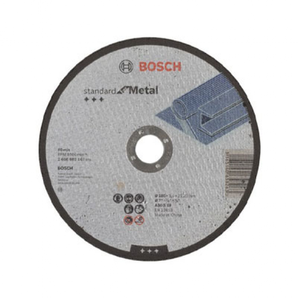 Bosch Metal Kesme Standart 180x3 MM 2.608.603.167 ürün görseli 1