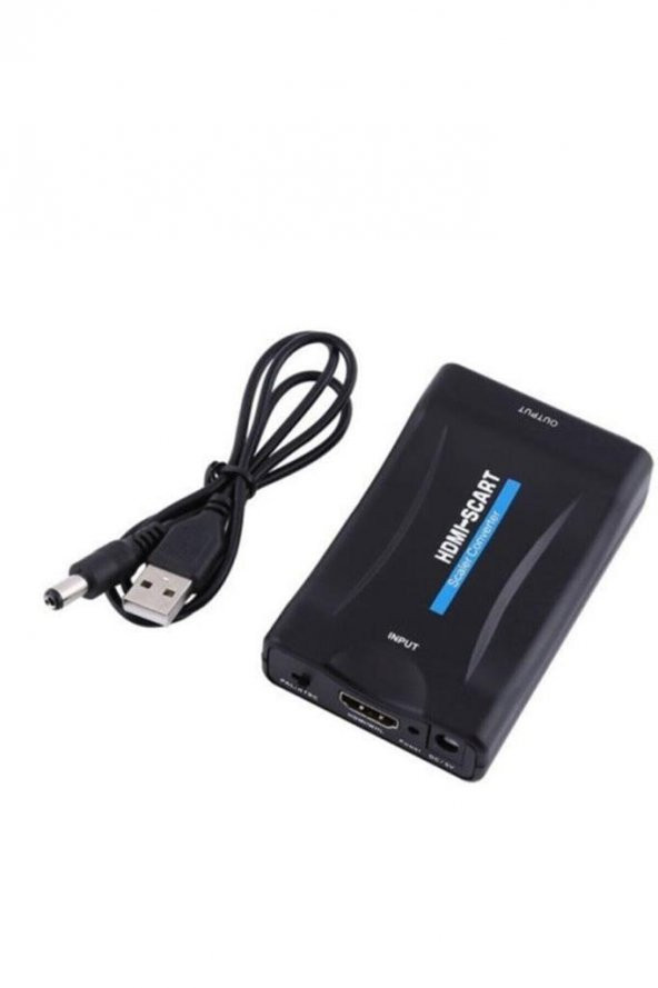 Hdmi To Scart Av Video Tv Çevirici Dönüştürücü Adaptör ürün görseli 1
