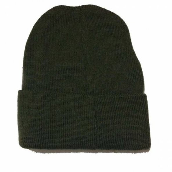 unisex haki bere akrilik iplik ürün görseli 1