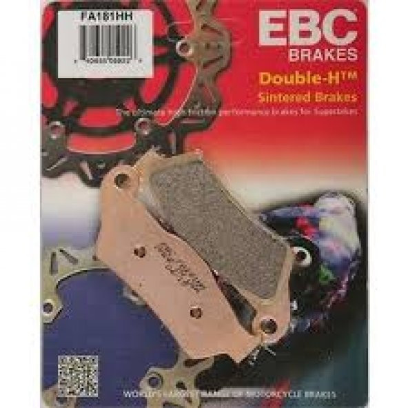 Ebc Fa181Hh 2018-2020 Yamaha Tenere 700 Sinterli Ön Fren Balatası ürün görseli 1