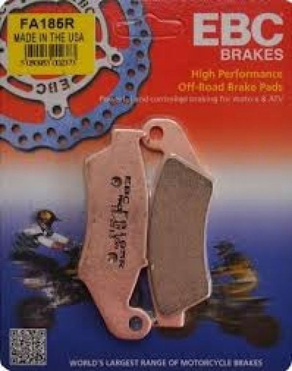 Yamaha Wr 400 Ön Fren Balatası Ebc Fa185R Sinterli Balata ürün görseli 1