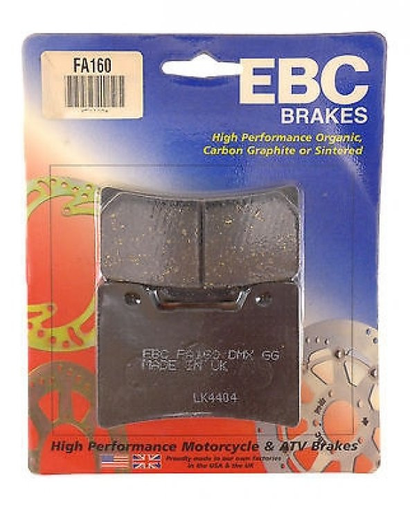 Yamaha Tdm 850 Ön Fren Balatası Ebc Fa160 Balata ürün görseli 1