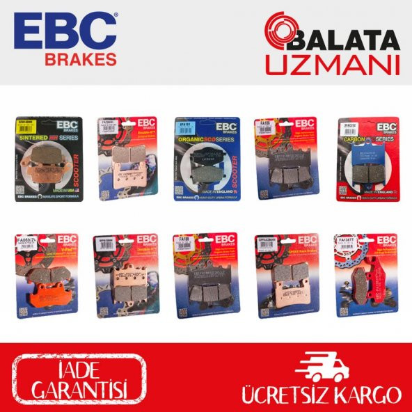 Yamaha Fz6 Fazer S2 Ön Fren Balatası Ebc Fa252Hh ürün görseli 1