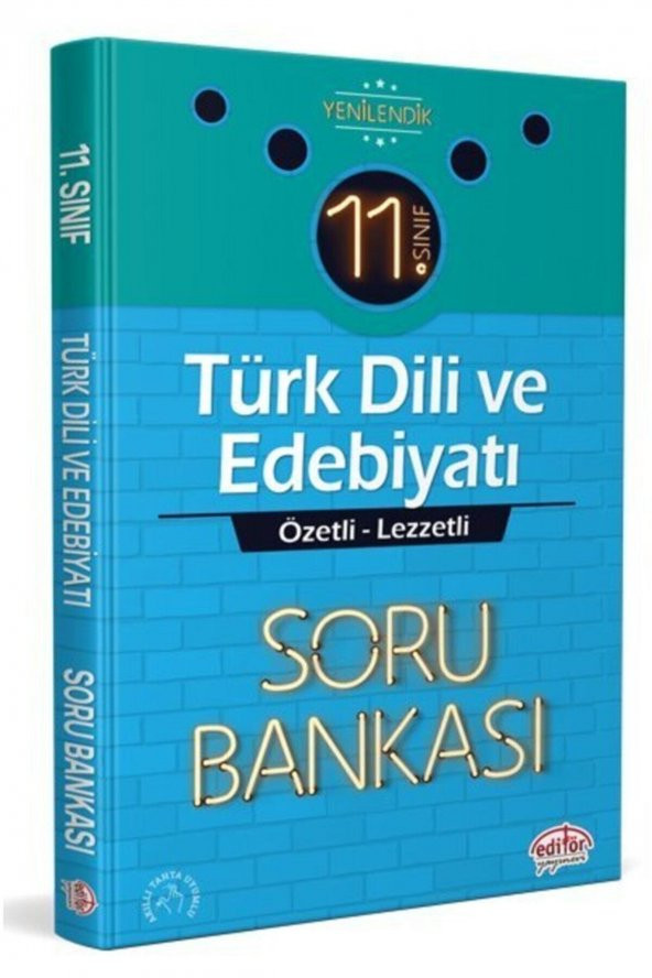 11. Sınıf Türk Dili Ve Edebiyatı Özetli Lezzetli Soru Bankası ürün görseli 1