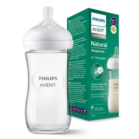 Philips Avent SCF053/17 Natural Cam Biberon 240 ml 1 Ay+ ürün görseli 1