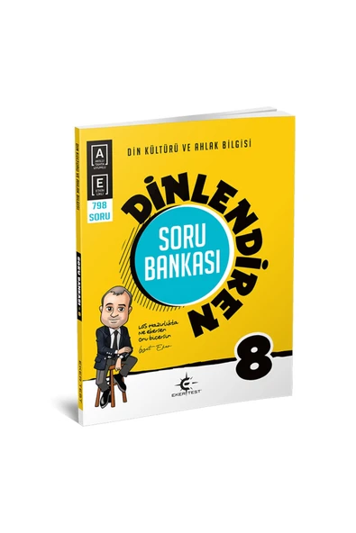 8. Sınıf Lgs Din Kültürü Ve Ahlak Bilgisi Soru Bankası Dinlediren 0922 ürün görseli 1