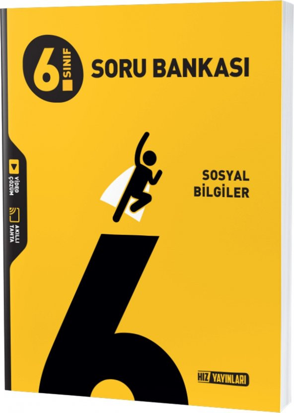 Hız 6 Sosyal Soru Bankası ürün görseli 1