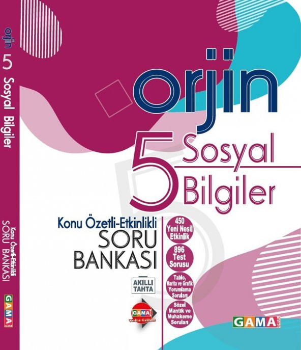 Gama Yayınları 5. Sınıf Orjin Sosyal Bilgiler Konu Özetli Etkinlikli Soru Bankası ürün görseli 1
