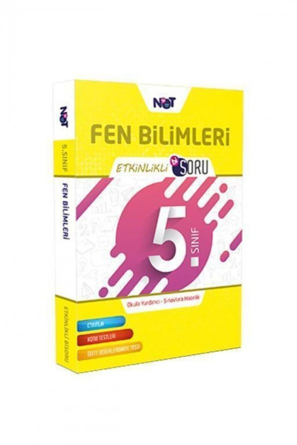 Binot Yayınları 5.Sınıf Fen Bil. Etk. Bisoru Bankası ürün görseli 1