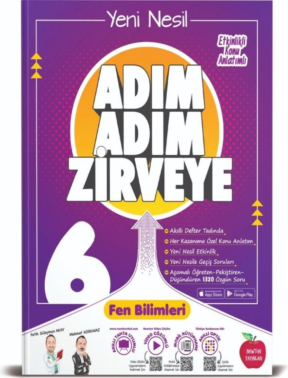 Newton Yayınları 6.sınıf Fen Bilimleri Adım Adım Zirveye Soru Bankası ürün görseli 1