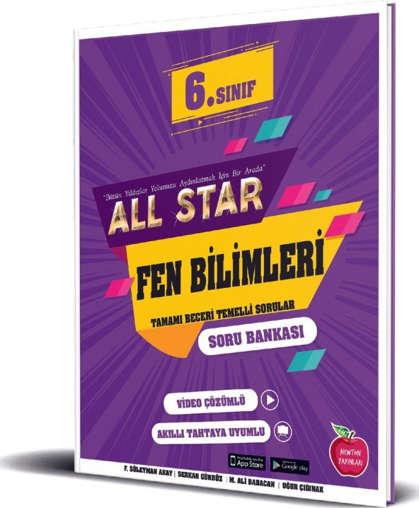 Newton Yayınları 6. Sınıf All Star Fen Bilimleri Soru Bankası ürün görseli 1
