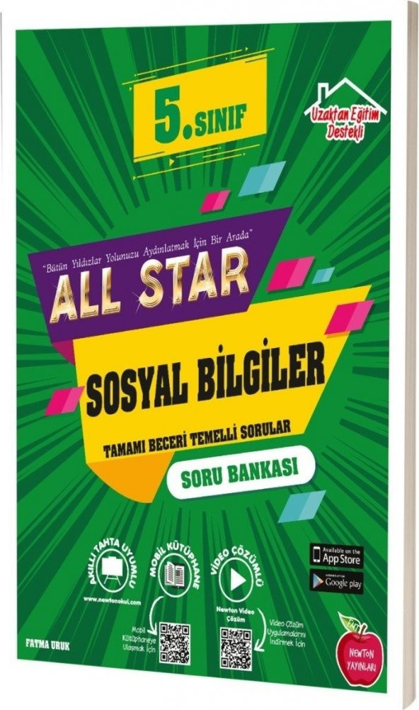 Newton Yayınları 5. Sınıf All Star Sosyal Bilgiler Soru Bankası ürün görseli 1